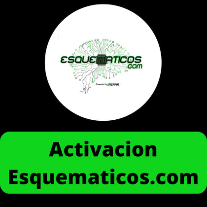 ESQUEMATICOS.COM ACTIVACION PARA 1PC POR UN AÑO